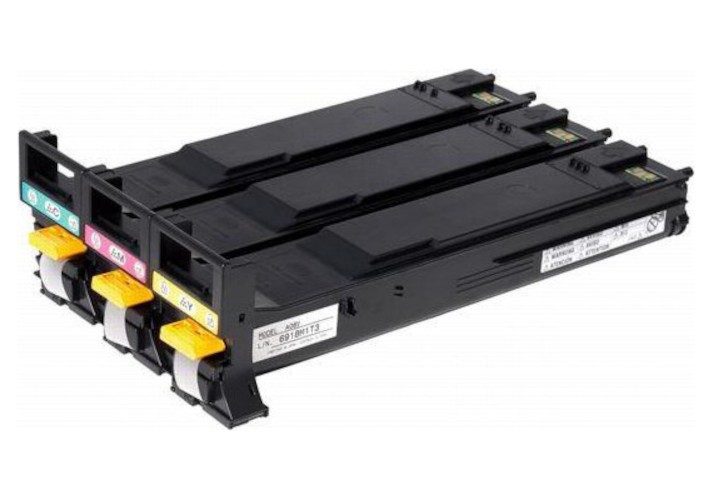 Konica Minolta A06VJ52 farebný (CMY) originálny toner multipack