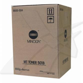 Konica Minolta MT501B čierný (black) originálny toner.
Originálny toner = záruka priamo od výrobcu tlačiarne
100 % použitie v tlačiarni - bezproblémové fungovanie s vašou tlačiarňou
Použitím originálnej náplne predlžujete životnosť tlačiarne
Osvedčená špičková kvalita - vysoko kvalitná a spoľahlivá tlač originálnou tlačovou kazetou od prvej do poslednej stránky
Trvalé a profesionálne výsledky tlače - dlhodobá udržateľnosť tlače
Kratšia prodleva pri tlači stránok
Garancia Vašej spokojnosti s použitím našej originálnej náplne
Zabezpečujeme bezplatnú recykláciu originálnych náplní
Zlyhanie náplne v menej ako 1% prípadov
Jednoduchá a rýchla výmena náplne

Kód výrobcu: 8935504