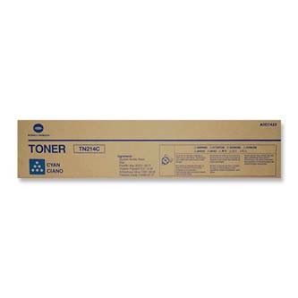 Konica Minolta TN-214C azúrový (cyan) originálny toner.
Originálny toner = záruka priamo od výrobcu tlačiarne
100 % použitie v tlačiarni - bezproblémové fungovanie s vašou tlačiarňou
Použitím originálnej náplne predlžujete životnosť tlačiarne
Osvedčená špičková kvalita - vysoko kvalitná a spoľahlivá tlač originálnou tlačovou kazetou od prvej do poslednej stránky
Trvalé a profesionálne výsledky tlače - dlhodobá udržateľnosť tlače
Kratšia prodleva pri tlači stránok
Garancia Vašej spokojnosti s použitím našej originálnej náplne
Zabezpečujeme bezplatnú recykláciu originálnych náplní
Zlyhanie náplne v menej ako 1% prípadov
Jednoduchá a rýchla výmena náplne

Kód výrobcu: A0D7454