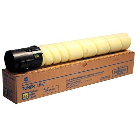 Konica Minolta TN514Y A9E825H žlutý (yellow) originální toner