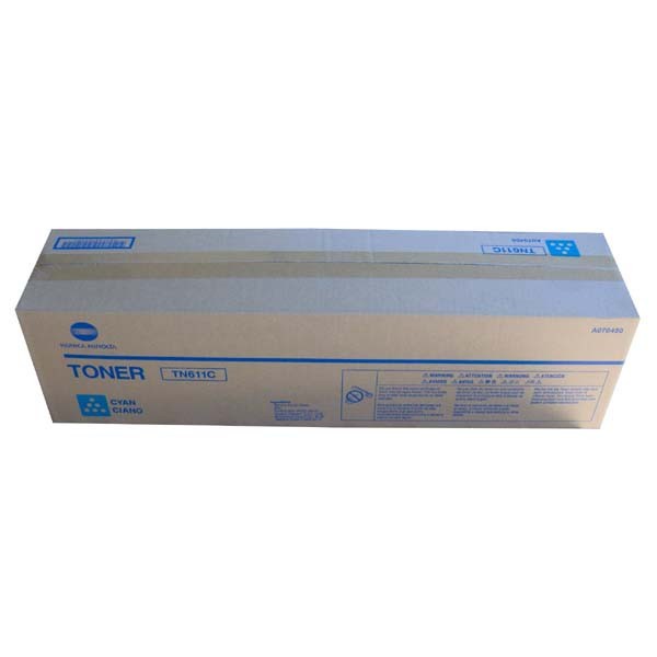 Konica Minolta TN611C azúrový (cyan) originálny toner.
Originálny toner = záruka priamo od výrobcu tlačiarne
100 % použitie v tlačiarni - bezproblémové fungovanie s vašou tlačiarňou
Použitím originálnej náplne predlžujete životnosť tlačiarne
Osvedčená špičková kvalita - vysoko kvalitná a spoľahlivá tlač originálnou tlačovou kazetou od prvej do poslednej stránky
Trvalé a profesionálne výsledky tlače - dlhodobá udržateľnosť tlače
Kratšia prodleva pri tlači stránok
Garancia Vašej spokojnosti s použitím našej originálnej náplne
Zabezpečujeme bezplatnú recykláciu originálnych náplní
Zlyhanie náplne v menej ako 1% prípadov
Jednoduchá a rýchla výmena náplne

Kód výrobcu: A070450