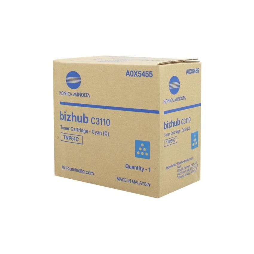 Konica Minolta TNP-51C azúrový (cyan) originálny toner