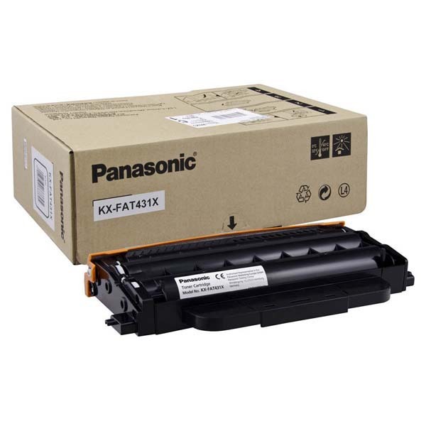 Levně Panasonic KX-FAT431X černý (black) originální toner