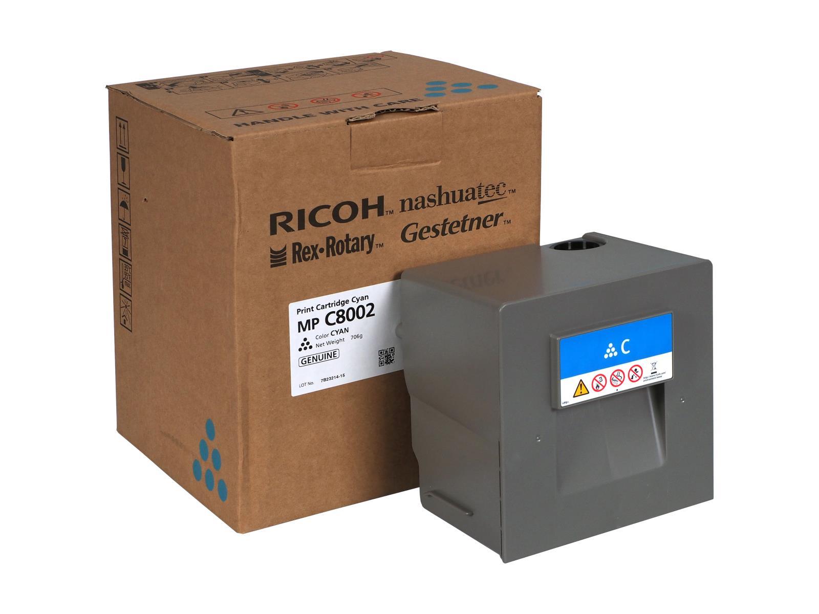 Ricoh originálny toner 841787, 842150, cyan, Ricoh Aficio MPC6502, 8002