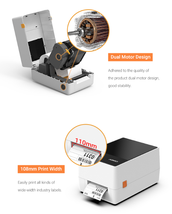 PONY T200 tlačiareň štítkov.
Tlačí pomocou termotransferovej ale aj priamej termálnej technológie
Ľahko sa obsluhuje
Rýchla tlač vďaka duálnej konštrukcii motora
Rozlíšenie tlače - 203 dpi
Maximálna šírka tlače - 108 mm
Maximálna dĺžka tlače - 25 m
Maximálna šírka farbiacej pásky - 110 mm
Maximálna dĺžka farbiacej pásky - 300 m
Štandardné rozhranie - USB
Pamäť 64 MB