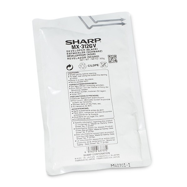 Sharp MX312GV černý (black) originální developer