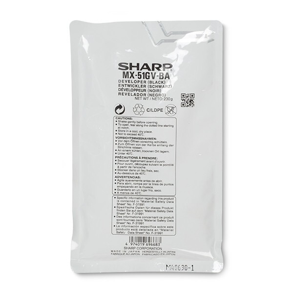 Sharp MX51GVBA černý (black) originální developer