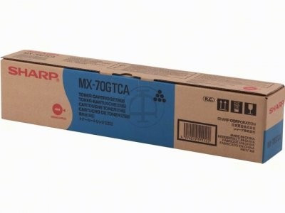 Sharp MX-70GTCA azúrový (cyan) originálny toner