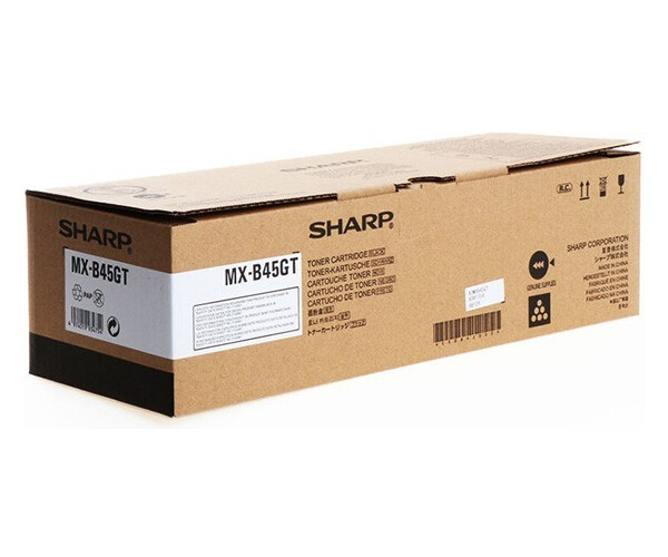 Sharp originálny toner MX-B45GT, black, 30000 str., Sharp MX-B350P/ MX-B355W/ MX-B450P/ MX-B455W
