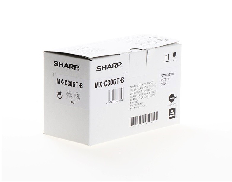 Sharp MX-C30GVB černý (black) originální developer