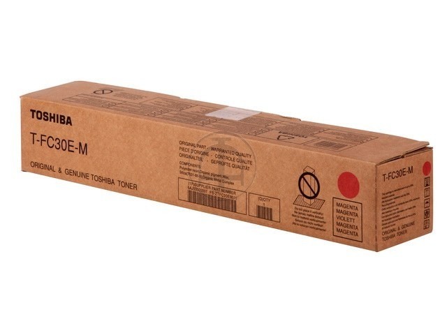 Toshiba TFC30EM purpurový (magenta) originálný toner.
Originálny toner = záruka priamo od výrobcu tlačiarne
100 % použitie v tlačiarni - bezproblémové fungovanie s vašou tlačiarňou
Použitím originálnej náplne predlžujete životnosť tlačiarne
Osvedčená špičková kvalita - vysoko kvalitná a spoľahlivá tlač originálnou tlačovou kazetou od prvej do poslednej stránky
Trvalé a profesionálne výsledky tlače - dlhodobá udržateľnosť tlače
Kratšia prodleva pri tlači stránok
Garancia Vašej spokojnosti s použitím našej originálnej náplne
Zabezpečujeme bezplatnú recykláciu originálnych náplní
Zlyhanie náplne v menej ako 1% prípadov
Jednoduchá a rýchla výmena náplne

Kód výrobcu: 6AG00004452