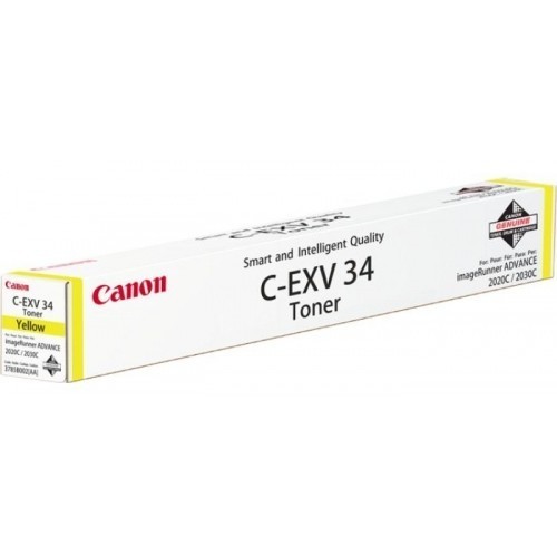 Levně Canon C-EXV34Y žlutá (yellow) originální válcová jednotka