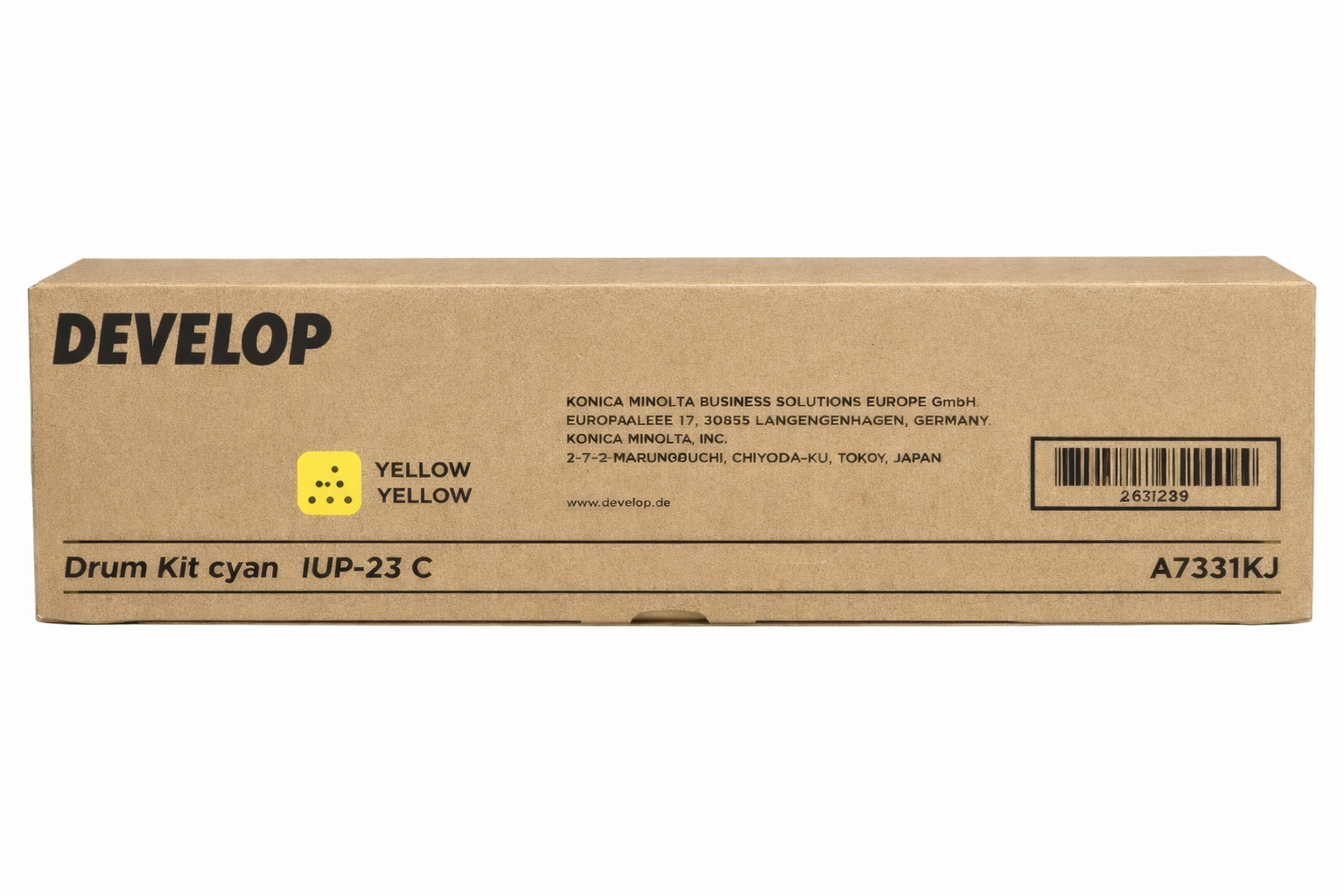 Develop A73318J žlutá (yellow) originální válcová jednotka