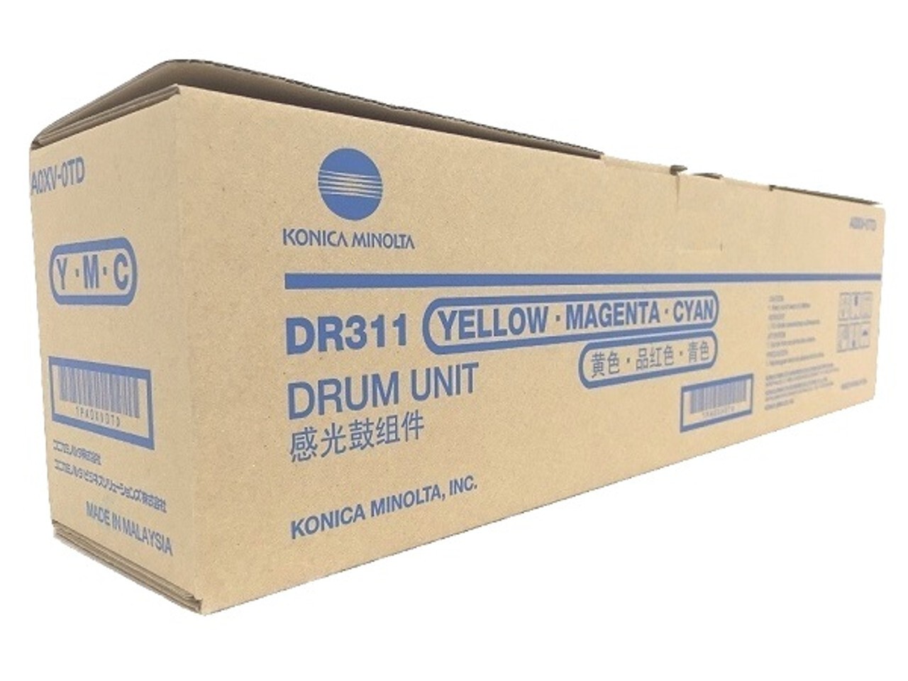 Konica Minolta DR-311YMC A0XV0TD barevná (CMY) originální válcová jednotka
