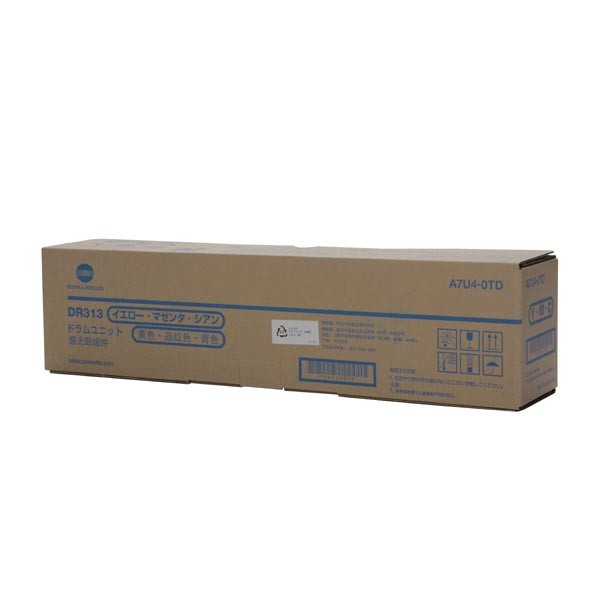 Konica Minolta DR-313 A7U40TD barevná (CMY) originální válcová jednotka