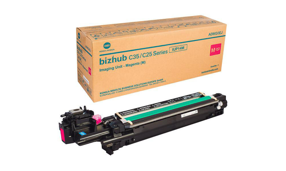 Konica Minolta IUP14M A0WG0EJ purpurová (magenta) originální válcová jednotka