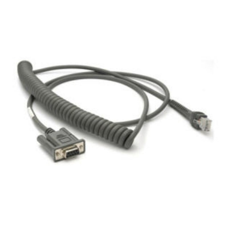 Zebra CBA-R37-C09ZBR connection cable, RS-232.