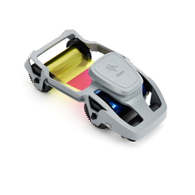 Zebra 800300-350EM True Colors Wax Ribbon YMCKO, na 200 karet