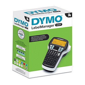 Dymo LabelManager 420P S0915470 štítkovač.
 U nás môžete vyberať z najširšej ponuky pások na trhu.

 * Možno používať samostatne – alebo cez rozhranie USB pripojiť k počítaču PC alebo Mac a počas pár sekúnd tlačiť
 * Navrhujte štítky na monitore počítača pomocou softvéru DYMO Label, ktorý umožňuje vystrihnutie a vloženie textu a pridanie čiarových kódov, obrázkov alebo log
 * Veľký štvorriadkový podsvietený displej
 * Výber z 8 typov písma, 7 veľkostí, 10 štýlov textu, 8 štýlov rámčeka a podčiarknutie.
 * Tlač čiarových kódov: UPC-E, Code-39, Code-128, EAN 13, EAN 8, UPC-A
 * Rýchly prístup k špeciálnym symbolom, vrátane interpunkcie, symbolov mien a diakritiky (napr.
* Balenie obsahuje 1x dobíjaciu batériu Lithium-ion


Balenie obsahuje: štítkovač LabelManager™ 420P, lítium-iónovú batériu, nabíjací adaptér, kazetu s páskou D1 pre prvú tlač, kábel USB, manuál a informácie o záruke
 Odkaz na stiahnutie softvéru:
Dymo Connect pre PC nájdete TU