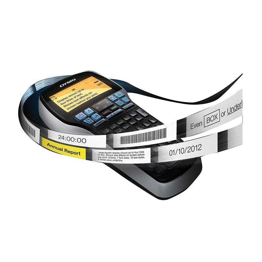 Dymo LabelManager 420P S0915470 štítkovač.
 U nás môžete vyberať z najširšej ponuky pások na trhu.

 * Možno používať samostatne – alebo cez rozhranie USB pripojiť k počítaču PC alebo Mac a počas pár sekúnd tlačiť
 * Navrhujte štítky na monitore počítača pomocou softvéru DYMO Label, ktorý umožňuje vystrihnutie a vloženie textu a pridanie čiarových kódov, obrázkov alebo log
 * Veľký štvorriadkový podsvietený displej
 * Výber z 8 typov písma, 7 veľkostí, 10 štýlov textu, 8 štýlov rámčeka a podčiarknutie.
 * Tlač čiarových kódov: UPC-E, Code-39, Code-128, EAN 13, EAN 8, UPC-A
 * Rýchly prístup k špeciálnym symbolom, vrátane interpunkcie, symbolov mien a diakritiky (napr.
* Balenie obsahuje 1x dobíjaciu batériu Lithium-ion


Balenie obsahuje: štítkovač LabelManager™ 420P, lítium-iónovú batériu, nabíjací adaptér, kazetu s páskou D1 pre prvú tlač, kábel USB, manuál a informácie o záruke
 Odkaz na stiahnutie softvéru:
Dymo Connect pre PC nájdete TU