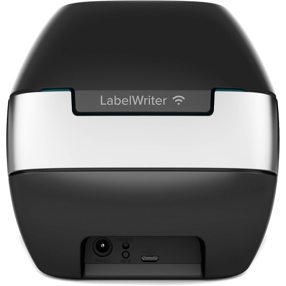 Dymo LabelWriter WiFi 2000931 tlačiareň štítkov.
Rýchla tlač - až 71 štítkov za minútu
Tlač na LW štítky do šírky 62 mm
Využíva technológiu priamej tepelnej tlače a tak eliminuje potrebu na toner a atrament
Mimoriadne zreteľný text, grafika a čiarové kódy vďaka vysokému rozlíšeniu 600 x 300 dpi
Bezplatná aplikácia Dymo Connect Mobile App pre mobilné zariadenia
Bezplatný softvér Dymo Label pre počítače alebo počítače Mac
Tvorba štítkov priamo z textov v aplikáciách Microsoft Word, Excel, Outlook a ďalších programoch
Integrovaný adresár pre jednoduchú tlač štítkov s kontaktmi z aplikácie Outlook
Možnosť voľby z viac ako 100 štýlov a rozvrhnutí štítkov

Obsah balenia:Štítkovač Dymo LabelWriter WiFi, štartovacie adresné LW štítky, sieťový zdroj, USB kábel, návod