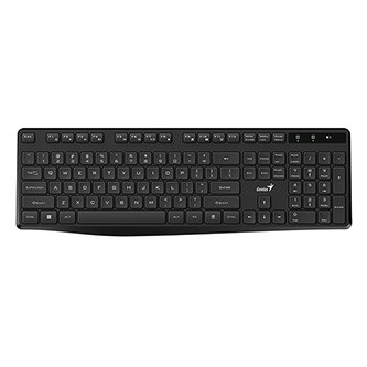 Levně Genius KB-7200, klávesnice AAA, CZ/SK, 2.4 [Ghz], bezdrátová, černá