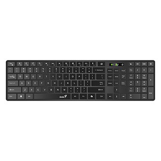 Genius SlimStar 8250 Set klávesnice a myši bezdrátová CZ/SK, černá