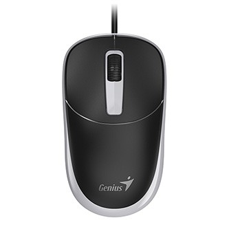 Genius KM-123 sada klávesnice drátová (USB) CZ/SK, černá s optickou myší