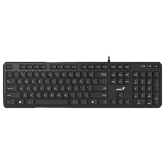 Genius Slimstar M200 Copilot klávesnice drátová (USB) CZ/SK, černá