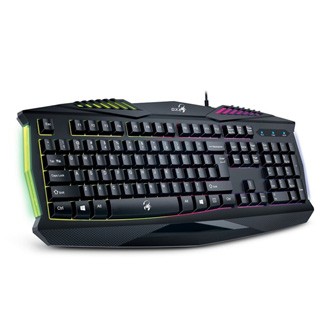 Genius GX GAMING Scorpion K220 31310475105, klávesnice CZ/SK, herní, voděodolná typ drátová (USB), černá, ne