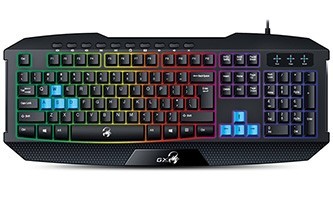 Genius GX GAMING Scorpion K215 klávesnice drátová (USB) CZ/SK, černá