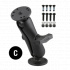 RAM Mounts RAM-101U-D-246 Mounting Set