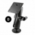 RAM Mounts RAM-D-101U-C-RAY1 Mounting Set