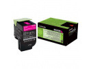 Lexmark 80C2XM0 purpurový (magenta) originální toner