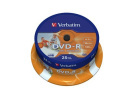 DVD-R Verbatim 4,7GB 16x Printable SPINDL