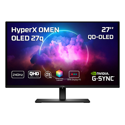HP CH0R2E9#ABB HyperX OMEN/27q/27,6"/QD-OLED/QHD/240Hz/0,03ms/Černá/3R