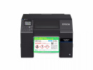 Epson ColorWorks D6500 (Pe) C31CL91202, barevná tiskárna štítků, peeler, disp., USB, Ethernet, black