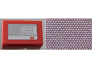 3M 6200J Diamantové brusné houbičky, 90 mm x 55 mm N74 (P180) červená/red