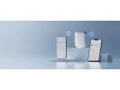Niimbot D11-H Smart 1AA57281601, štítkovač, bílý + role štítků