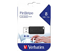 VERBATIM Flash Disk 8GB Store 'n' Go PinStripe, černá