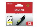 Canon CLI-551XLY 6446B001 žlutá (yellow) originální cartridge