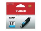 Canon CLI-551C 6509B001 azurová (cyan) originální cartridge