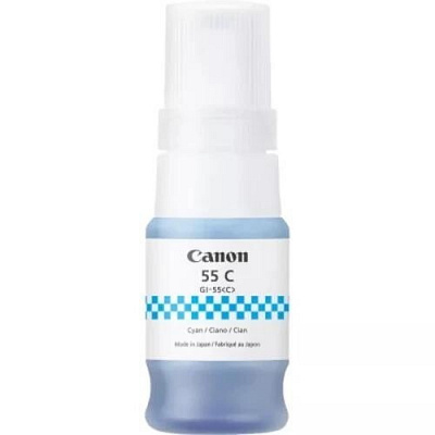 Canon GI-55 C 6289C001 azurová (cyan) originální inkoustová náplň