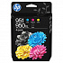HP 950XL BK/951 C3WK1AE barevná (CMYK) sada originální cartridge