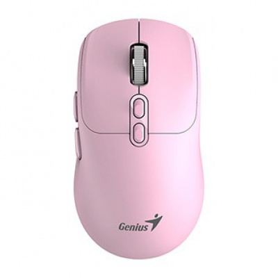 Myš bezdrátová, Genius NX-8080S BT, růžová, optická, 1600DPI