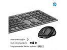 HP 9T5A9AA 720 Sada klávesnice bezdrátová CZ, černá s bezdrátovou optickou myší, klasická, bezdrátový přijímač USB typ 2.4 [GHz]