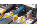 Partex štítky PF-10021KT49, 4,6 x 21 mm, žluté-bílé, 594 ks, A4, 1 list