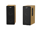 Genius reproduktory SP-HF1220BT, 2.0, 45W, hnědá - černá, Bluetooth