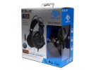 E-blue Auroza EHS950 FPS, herní sluchátka s mikrofonem, drátováčerná, 7.1 surround (virtuálně), modré podsv.,vibrační typ USB, DOP