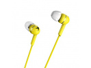Genius HS-M300, sluchátka s mikrofonem, bez ovládání hlasitosti, žlutá, 2.0, špuntová, 3.5 mm jack